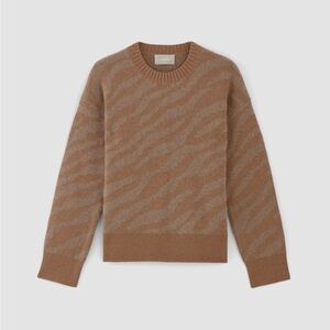 Everlane Alpaca Tiger Jacquard Sweater